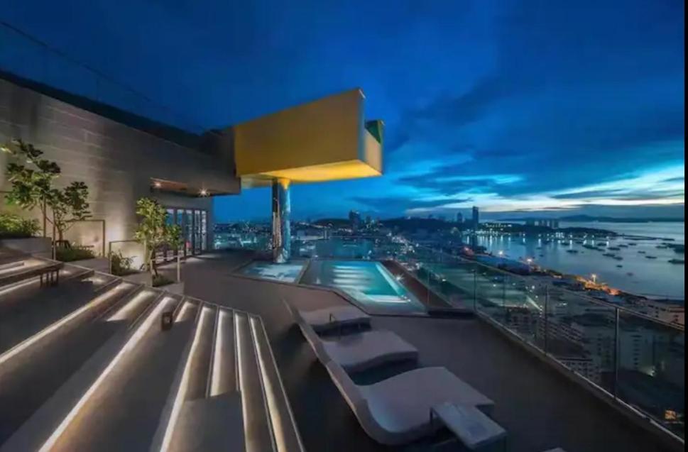 The Edge Central Pattaya Seaview With Infinity Pool & Free Netflix Exterior photo